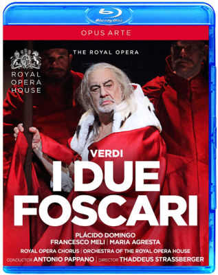 Verdi opera Foscari father and son Domingo Royal Opera House Chinese word Blu ray BD25G