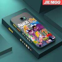 JIUMOO เคสโทรศัพท์ลายการ์ตูนสุด J4,เคสโทรศัพท์ปลอกสำหรับ Samsung กาแล็คซี่ในแดนมหัศจรรย์ J4บวก2018เคสป้องกันเลนส์กล้อง