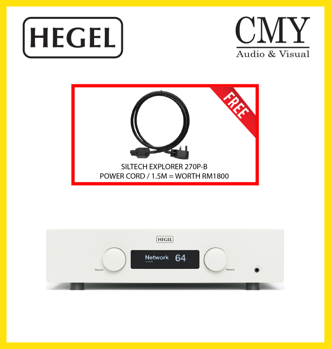 HEGEL H190 INTEGRATED AMPLIFIER WITH DIGITAL INPUT, AIRPLAY & SPOTIFY