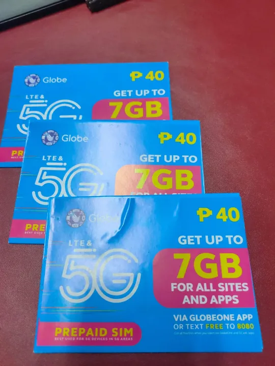 Globe Sim Card 5G | Lazada PH