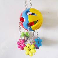 [COD] Small and medium-sized parrot supplies chewing toys cage stand bar accessories ball