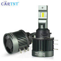 CarTnT 2ชิ้นหลอดไฟ LED H15 Canbus ไฟสูงไฟหน้ารถวันขับรถไฟวิ่ง12V 5700K 120W โคมไฟอัตโนมัติสีขาวสำหรับออดี้บีเอ็มดับบลิวเบนซ์ VW