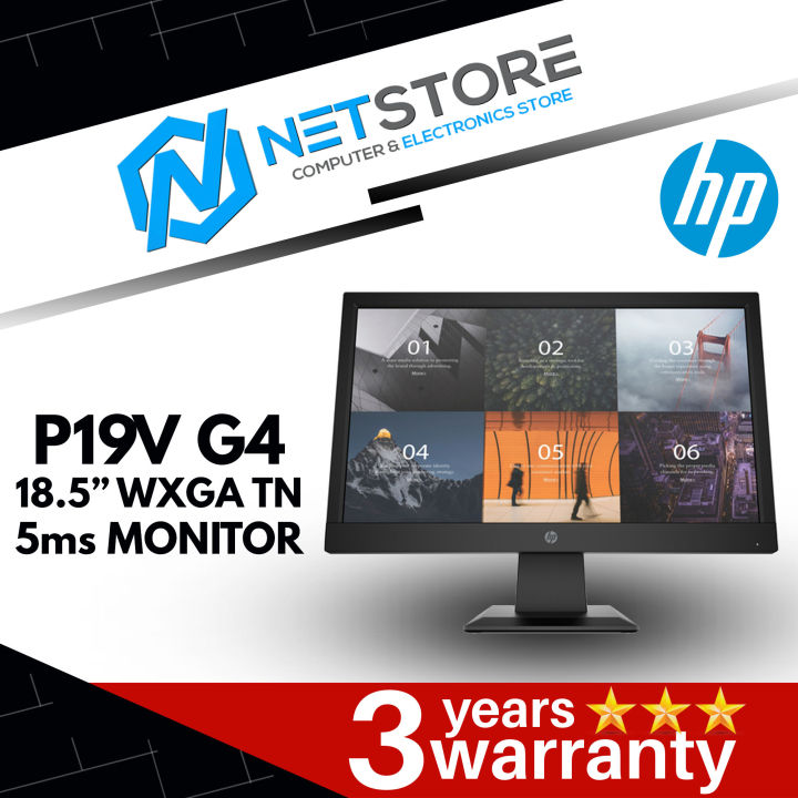 hp p19v g4 wxga monitor