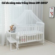 Nôi Cũi Đa Năng Cho Trẻ Sơ Sinh, Trẻ Em Bằng Gỗ Cao Cấp Umoo, Giường