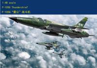 Hobbyboss 1/48 80333 F-105G ชุดก่อสร้างชุดประกอบโมเดล