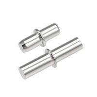 uxcell 20/30/40pcs Shelf Bracket Pegs 5x16/25mm Stainless Steel Cylindrical Shape Shelf Support Pins for Cabinet Bookcase