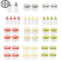 【hot】 2pcs-10pcs Transparent Spices Bottle with Lid Sauce Seasoning Dispenser Spice Jar Squeeze Bottles ！