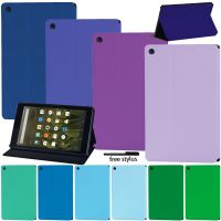 Tablets Case for Amazon Fire HD 10 (5th/7th/9th)/Fire HD 8 (7th/8th/10th Gen)/Fire 7 (5th/7th/9th) Cover Case + Stylus Cases Covers