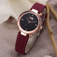 Korean version of the new fashion all-match chic simple prismatic girl watch frosted strap luminous starry sky quartz