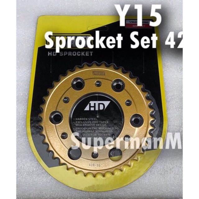 PROTAPER SPROCKET YAMAHA Y15 V1 V2 FRONT & REAR Lazada