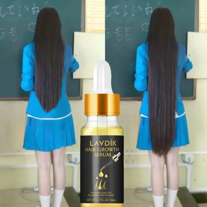 LAVDIK Ginger Fast Hair Growth Serum Essential Oil Preventing Hair Lose
