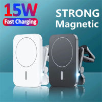 15W Magnetic Car Wireless Charger Air Vent Stand For Macsafe iPhone 14 13 12 Pro Max Car Mount Phone Holder Fast Chargers