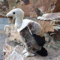 Vulture ตุ๊กตาน่ารักเข็มขัดนกอินทรีย์ใหญ่หัวขาว Plushie Buzzard การจำลองตุ๊กตายัดนุ่นรูปสัตว์ยัดไส้ Kawai ของขวัญของเล่น