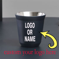 Cup Stainless Steel Coffee Cup Mug Customize Image Logo Text Kitchen Drinkware Personalize Beer Cup 160 ML Mug