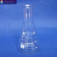 1PC 300ml Glass Erlenmeyer Flask 300ml glass conical flask Laboratory use glass triangle flask