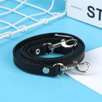 ZHUHAO 120CM BAG STRAP กระเป๋าหนัง PU สายคล้องกระเป๋าจับ DIY REPLACEMENT purse Handle Silver BUCKLE สำหรับกระเป๋าถือเข็มขัดสายคล้องกระเป๋าอุปกรณ์เสริม