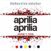 8Inch Reflective Sticker Decal Motorcycle Car Sticker Wheels Fairing Helmet Sticker Decal For 2023APRILIA