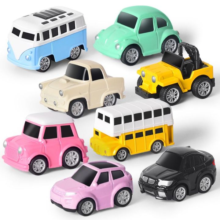 2023-รถมินิอัลลอยรถดึงกลับรถของเล่นเด็กรุ่นรถเด็กทนต่อการตกรถนิสัยเด็กของขวัญเด็กอนุบาล
