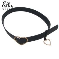 [WB] Belt Women Leather Heart Adjustable