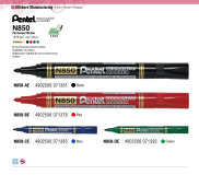 Bút dạ dầu Pentel đầu tròn 4.2mm N850