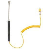 Yellow Cable K Type Thermocouple Probe Temperature Sensor