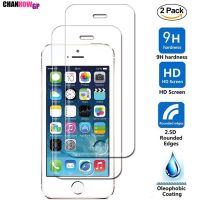 ใหม่ W ~ W กระจกปิดหน้าจอนิรภัย2แพ็คสำหรับ iPhone 5 5 S 5c บนปกป้องหน้าจอสำหรับกระจก I5s IPhone5 5SE SE Glas Sklo Funda เคส