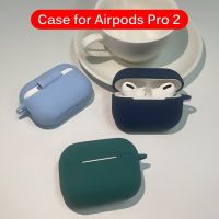 New Silicone Case For Airpods Pro 2 2022 Wireless Bluetooth Earphone Cover For Apple Air Pods Pro 2 Protective Accessories Headphones Accessories