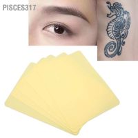 Pisces317 5pcs 3mm Tattoo Practice Skin Silicone Eyeliner Eyebrow Lip Microblading Training Tool for Liner And ShaderTH