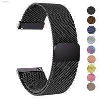 ☽㍿✶ 20/22mm Milanese Loop for Samsung Galaxy 42 46mm Watch 4 5 3 Strap Band Active 2 40/44mm Gear S3 for Amazfit Bip For Huawei gt 2