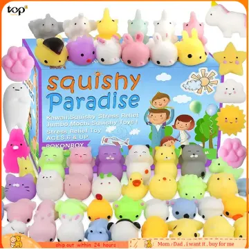 Buy Wholesale China 10pcs/set Mochi Squishy Toys Mini Squishies