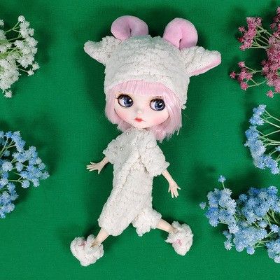 blythe-doll-sunny-change-doll-joint-body-white-skin-ตุ๊กตาบลายธ์-blyth-doll