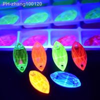 Glitter Neon Horse eye Sew On Rhinestones Crystal стразы Brillantina Strass Crystals Fluorescent Sewing Accessories for Diamond