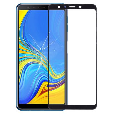 สำหรับ Samsung Galaxy A7 2018/A750หน้าจอด้านหน้าเลนส์กระจกด้านนอกที่มีกาวใส OCA [ห้างสรรพสินค้า Hua Jia Kang]