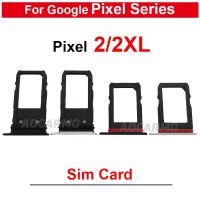 Black / White SIM Tray Card Holder Socket Slot For Google Pixel 2xl 2 XL Repair Replacement Parts