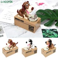 Creative Electronic Piggy Bank Automated Money Box Cartoon Robotic Dog Steal Coin Bank Money Saving Box Gift for Kids Home Decor