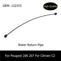 สายประกอบท่อ2น้ำที่มีคุณภาพสูงสำหรับรถยนต์ Peugeot 206 207 Citroen 1323Y ทิ้งหม้อน้ำ C2 Gratis Ongkir