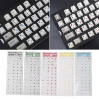 Russian Letters Keyboard Stickers for Notebook Computer Desktop Keyboard cover covers Russia sticker