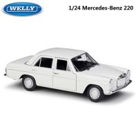 Mercedes Benz 230 Sl/benz 220โมเดลรถคลาสสิกรถของเล่นโลหะอัลลอยสำหรับตกแต่งงานฝีมือเด็ก1:24รถ Diecast