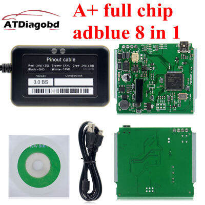 2021Full Chip Adblue 9 in 1 Adblue Emulation Adblue 8 in 1 Universal Adblue Emulato For Many Types Trucks Free Shipping