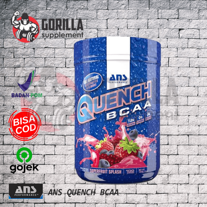 ANS QUENCH BCAA 100 Serv Serving Bcaa Powder Ratio 211 Bukan Xtend