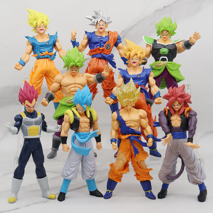 20cm Dragon Ball Action Figures Torankusu Son Goku Anime Figures PVC Super  Saiyan Collectible Figures Toys Gift - AliExpress