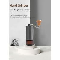 Manual Coffee Grinder Adjustable Coarseness Stainless Steel Core Burr Hand Coffee Bean Grinder for Kitchen Office