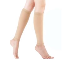 Cofoe 1 Pair Varicose Vein Stockings Elastic Stockings Level 2 Calf Compression Stockings Shaping Pressure Circulation