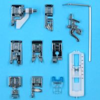 [COD] Household multifunctional sewing machine presser foot Fanghua 505A with set 11-piece accessories guide rod B