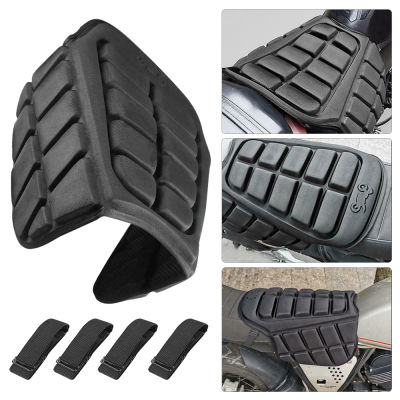 Universal Motorcycle 3D Seat Cover Comfort Lycra Gel Seat Cushion Air Pad Shock-absorbing And Non-slip Breathable and Cool