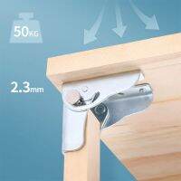 2pcs 90 degree self-locking folding hinge Table Legs Chair Extension Foldable Self Locking Fold Feet Hinges Hardware