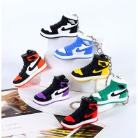 Keychain READY STOCK! keychain gift kunci key 3D AJ Sneaker Basketball Shoes Key Ring Free Gift Keychain