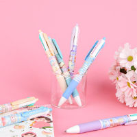 40 pcslot Cartoon Girl Boy 4 Colors Ballpoint Pen Cute Press Roller Ball pens School Office Writing Supplies Stationery Gift