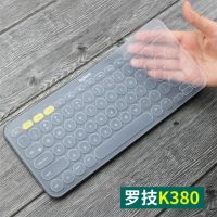 【☊HOT☊】 g8lumg ซิลิโคนบางเป็นพิเศษคีย์บอร์ด Lapkeyboard ปกป้องตัวเครื่อง Protector สำหรับ Logitech K380คีย์บอร์ด