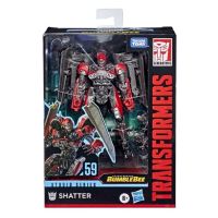 SS59 Hasbro ทรานส์เฟอเมอร์ของเล่น Studio Series Class ภาพยนตร์ Deluxe Shatter Jet Transformation Transformer หุ่นยนต์ของเล่นคริสต์มาสของขวัญ